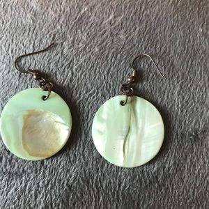 Jewelry - Mint Shell Earrings Jewelry - Mint Shell Earrings